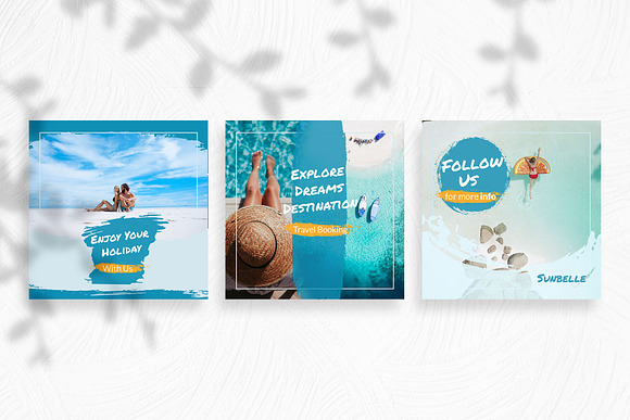 Sunbelle Instagram Template in Instagram Templates - product preview 2