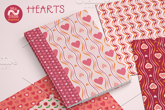 Hearts in Patterns - product preview 1