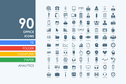 90 office icons