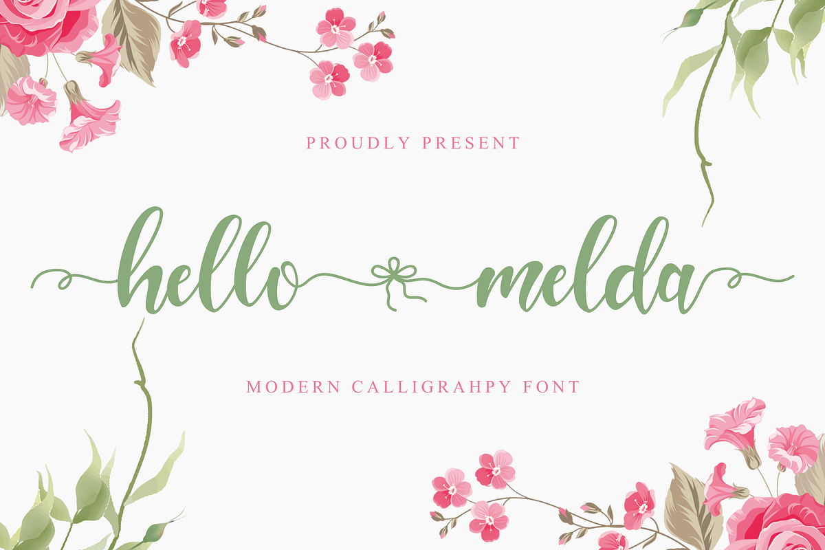 Hello Melda // Lovely Script Font in Script Fonts - product preview 8