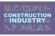 Construction industry banner