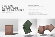 Chai-Tea Bag Sealed Bag Mockup