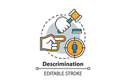 Prejudice & discrimination icon