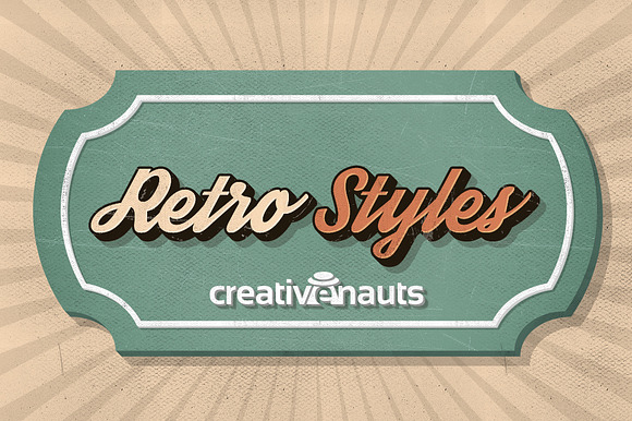 Retro Styles for Adobe Photoshop in Photoshop Layer Styles - product preview 4