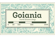 Goiania Brazil City Map