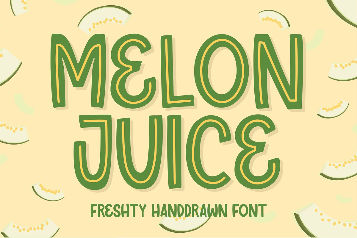 Melon Juice - Freshty Font in Display Fonts - product preview 8
