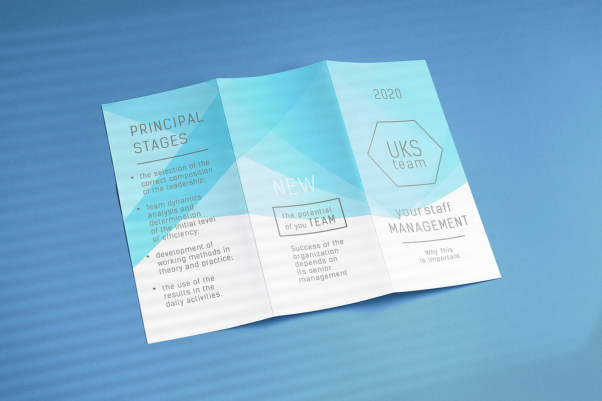 Tri-Fold Brochure / Flyer Mockup in Flyer Templates - product preview 8