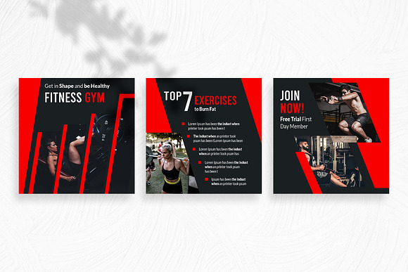 Synergym Instagram Template in Instagram Templates - product preview 1