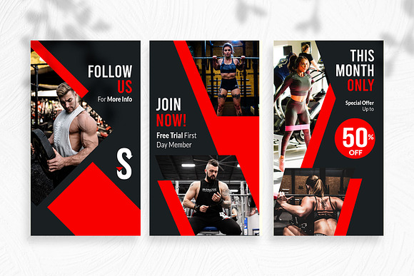Synergym Instagram Template in Instagram Templates - product preview 4