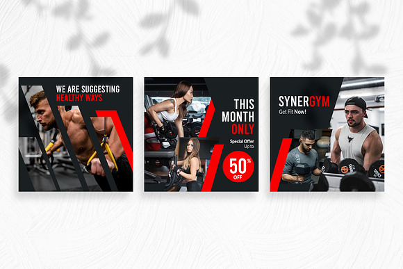 Synergym Instagram Template in Instagram Templates - product preview 5