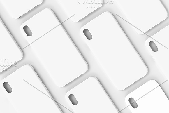Phone Case Mockup - 8 Views in Product Mockups - product preview 16