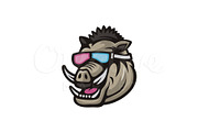 Wild Boar Mascot or Esport Logo