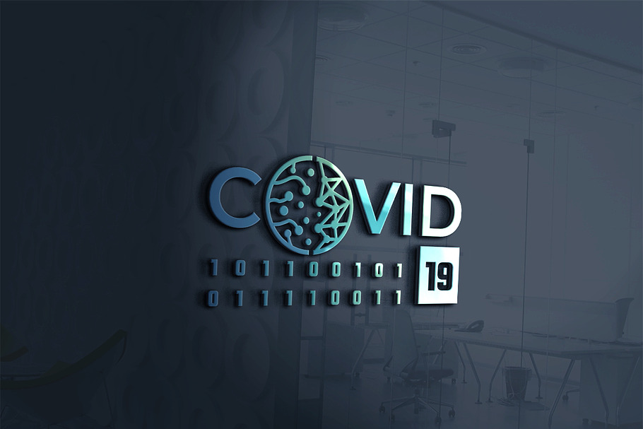 Corona virus - Covid19 Logo in Logo Templates - product preview 8