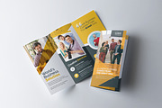 Corporate Tri-Fold Brochure Layout
