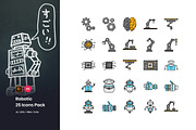 Robotic Icons Pack