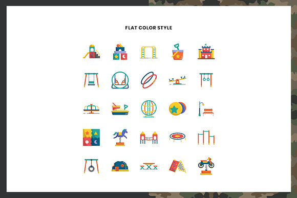 Playground Icons Pack in Icons - product preview 5