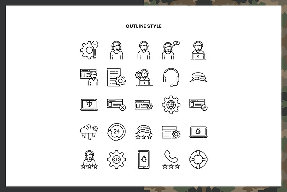 Technical Support Icons Pack in Icons - product preview 2