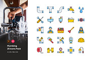 Plumbing Icons Pack