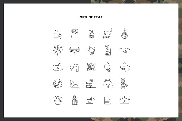 Coronavirus Disease Icons Pack in Icons - product preview 3
