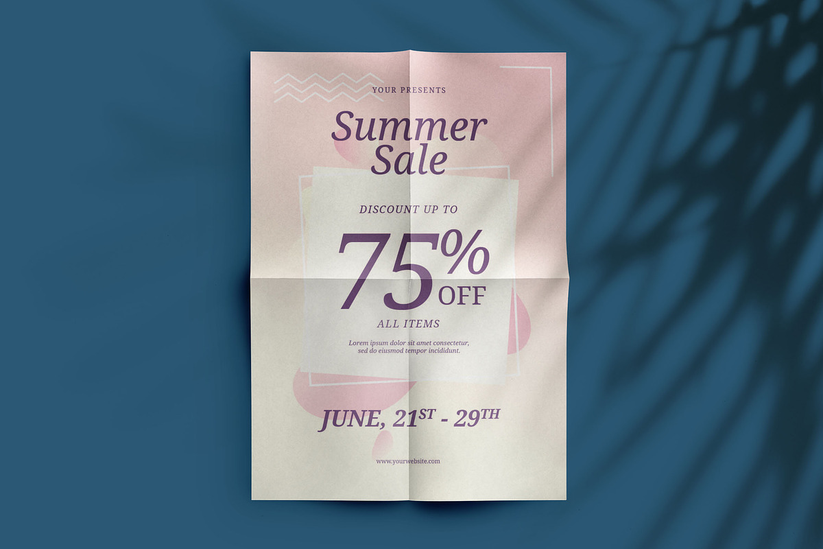 Summer Sale in Flyer Templates - product preview 8