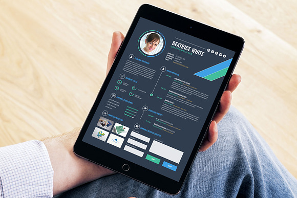 Interactive Resume Bundle in Resume Templates - product preview 1