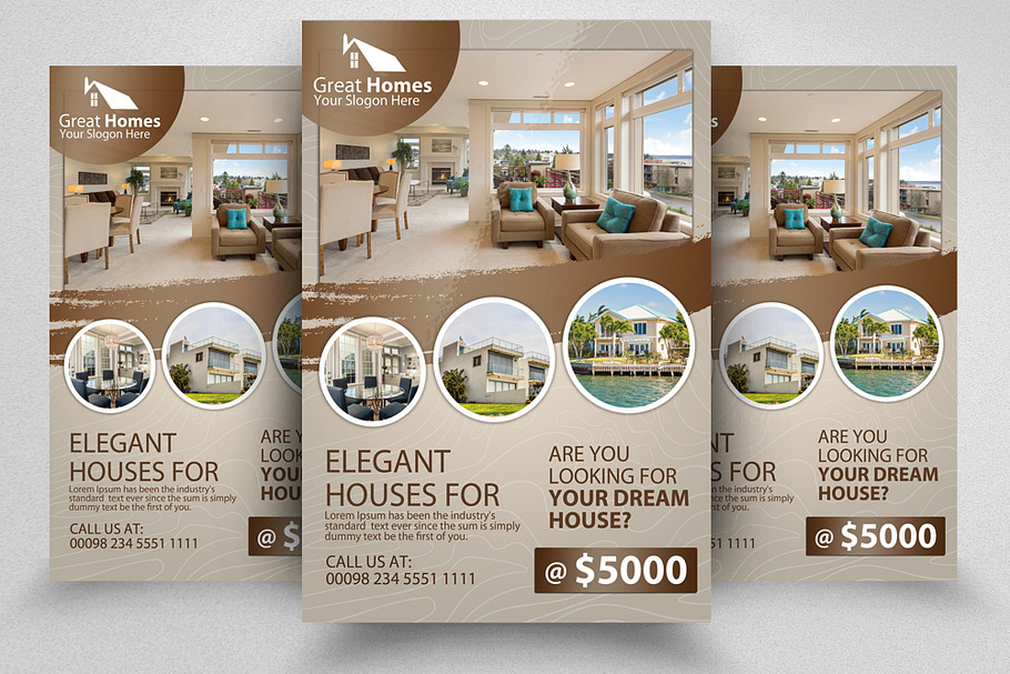 Real Estate Flyer Template in Flyer Templates - product preview 8