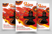Shivrati Hindu Event Flyer Template