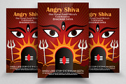 Shiva Hindu Event Flyer Template