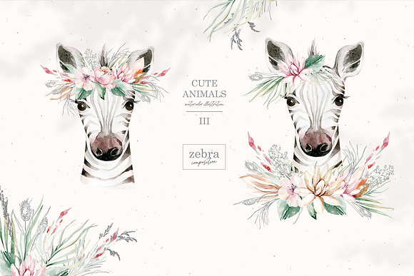 Cute animals III. Savanna in Illustrations - product preview 5