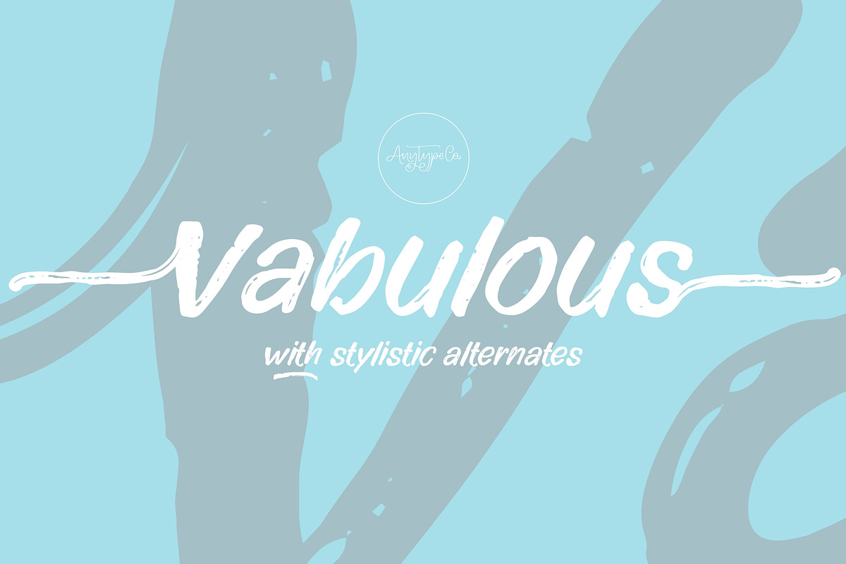 Vabulous // Brush Font in Display Fonts - product preview 5