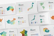 Maps Infographic Google Slides