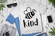 Bee Kind SVG Cut Files, Be Kind SVG.