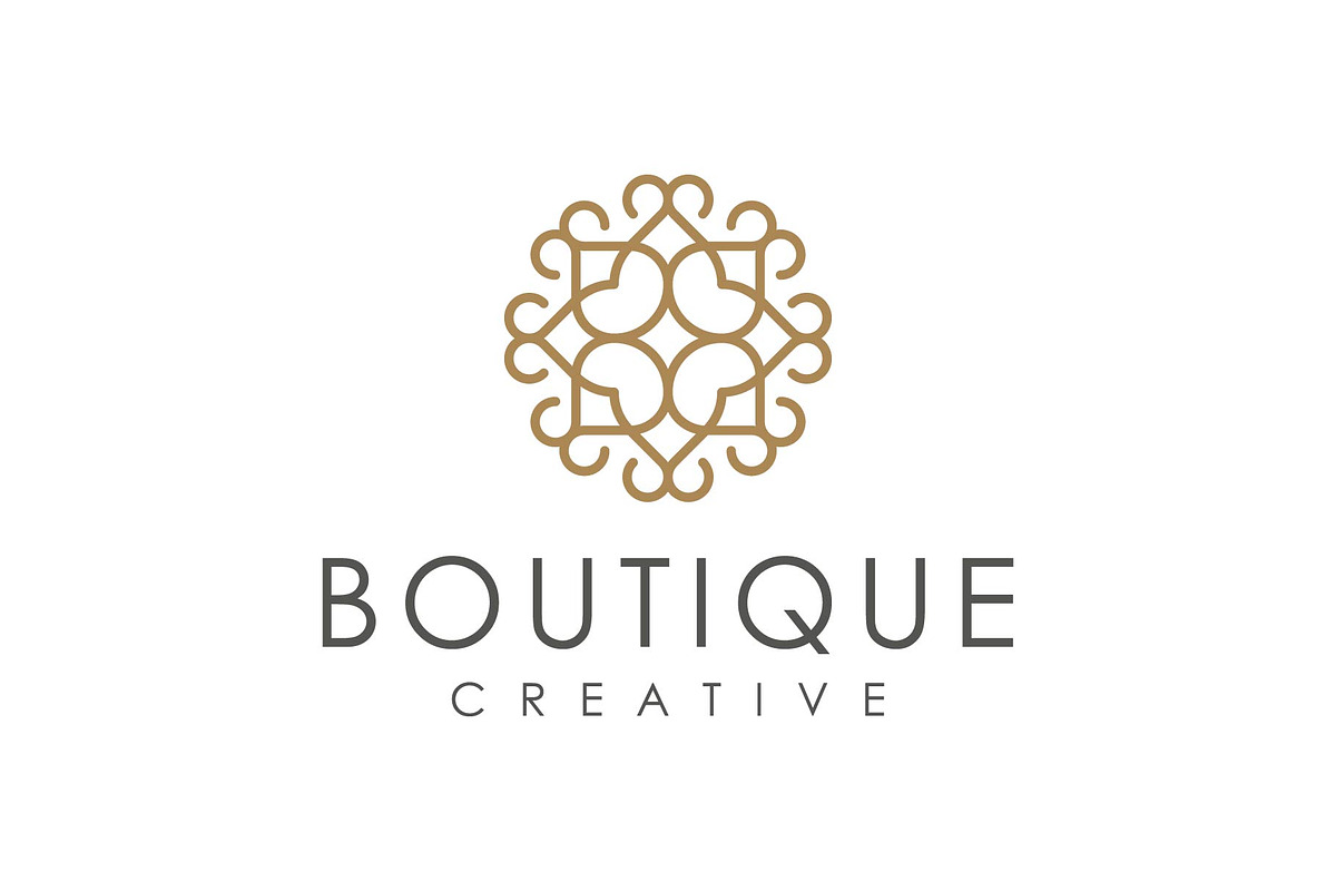natural boutique logo style lines in Logo Templates - product preview 8