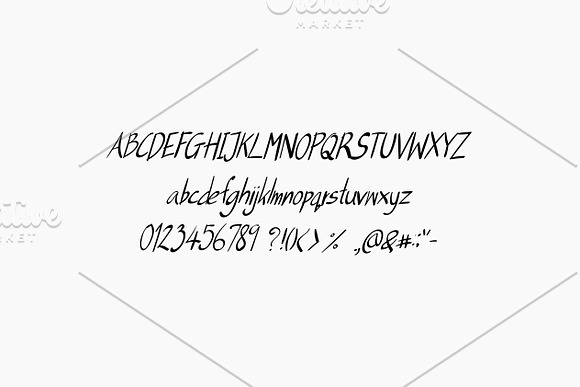Small Heard in Script Fonts - product preview 3