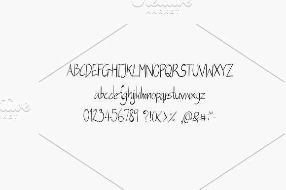 Small Heard in Script Fonts - product preview 5