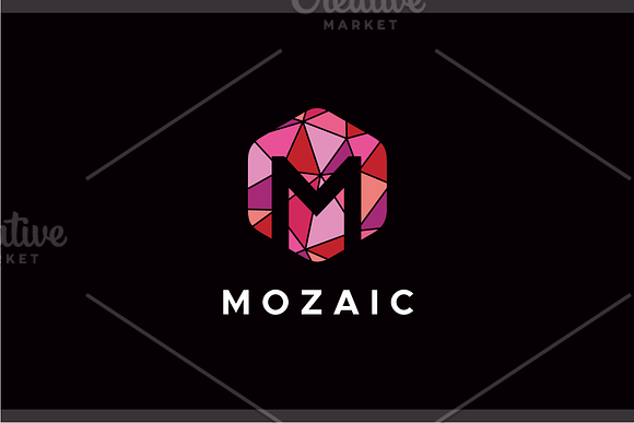 Mozaic - M Logo in Logo Templates - product preview 1