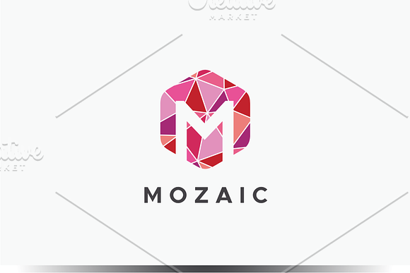 Mozaic - M Logo in Logo Templates - product preview 2