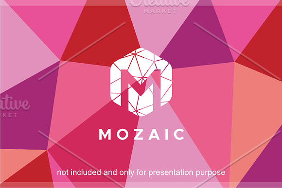 Mozaic - M Logo in Logo Templates - product preview 3