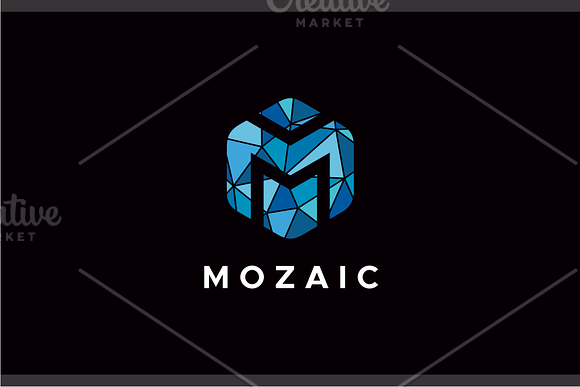 Mozaic - M Logo in Logo Templates - product preview 1