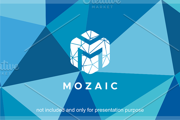 Mozaic - M Logo in Logo Templates - product preview 3