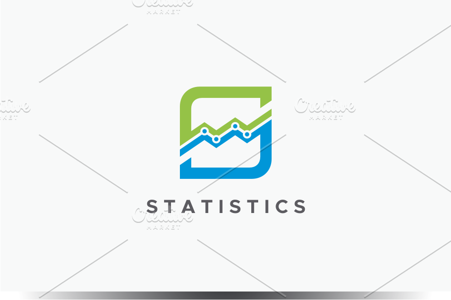 Statistics - S Logo