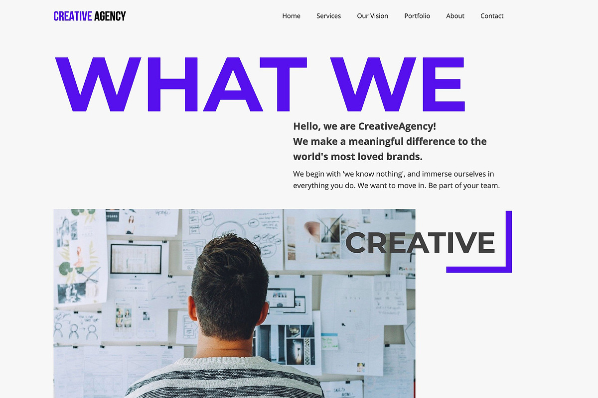 Creative Agency Template in HTML/CSS Themes - product preview 8