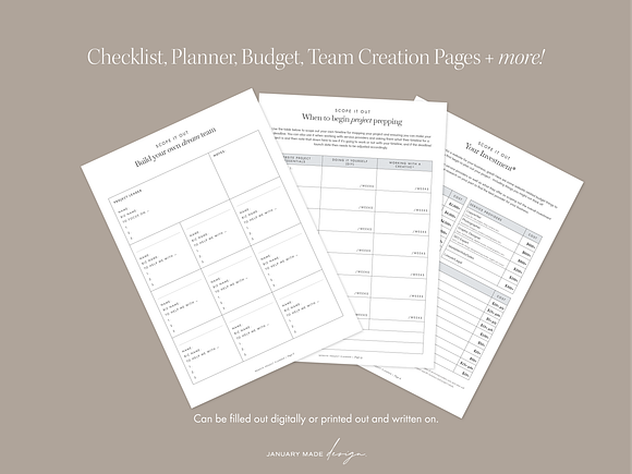 Website Project Planner Template in Presentation Templates - product preview 5
