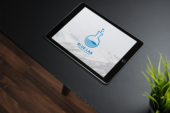 Blue Lab Logo in Logo Templates - product preview 2