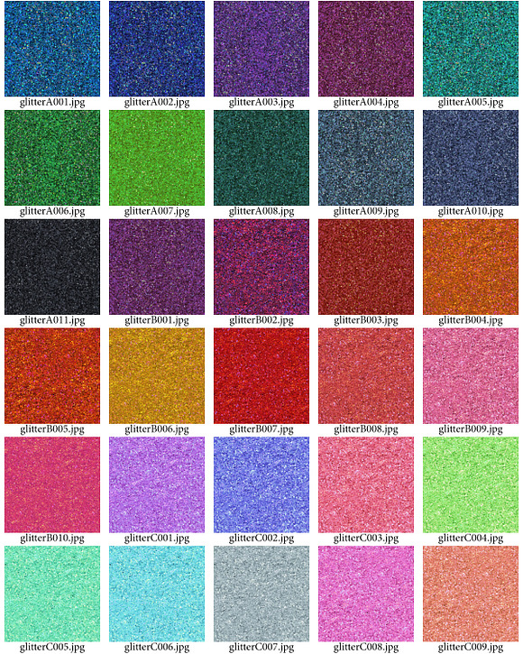 Glitter Paper Pack in Textures - product preview 10