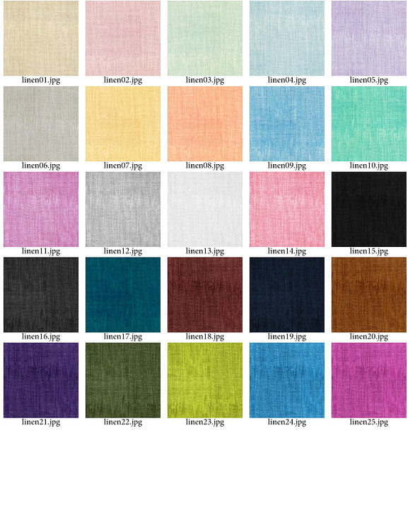 Seamless Linen Pack in Textures - product preview 4