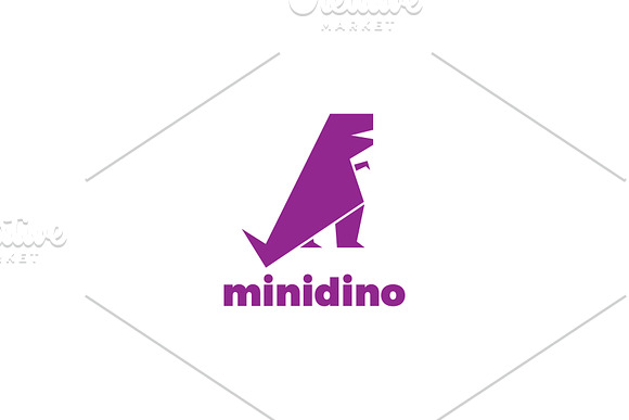 Mini Dino Logo in Logo Templates - product preview 1