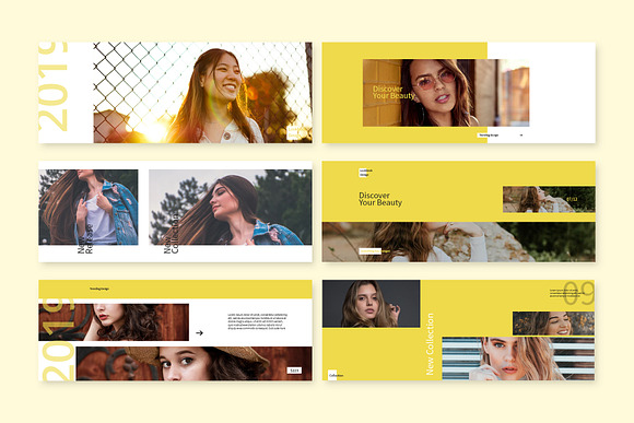 Yellow Facebook Cover Templates in Facebook Templates - product preview 3