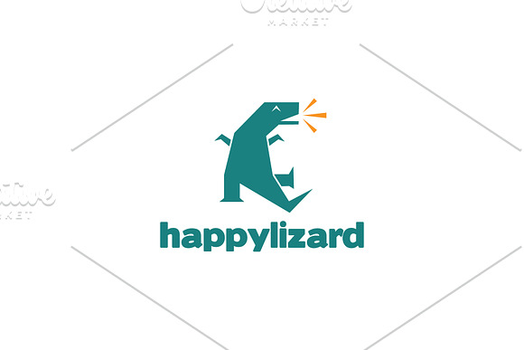 Happy Lizard Logo in Logo Templates - product preview 1