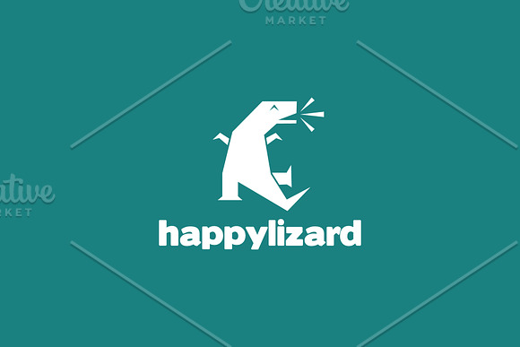 Happy Lizard Logo in Logo Templates - product preview 2